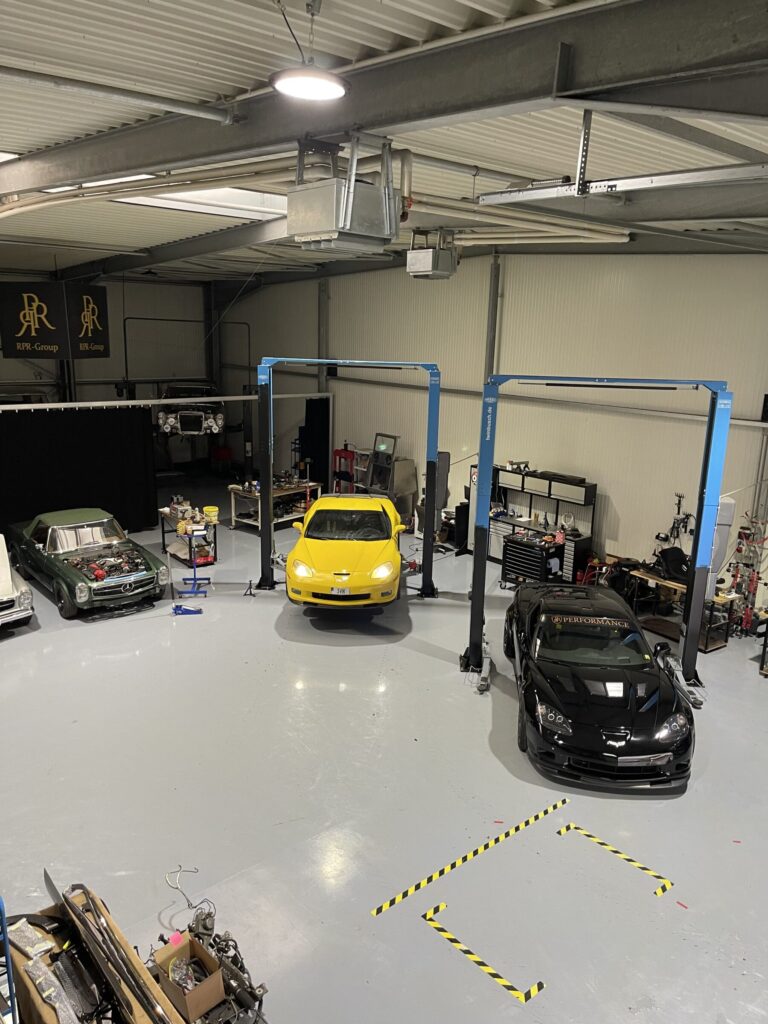 RPR Corvette Workshop Impressions